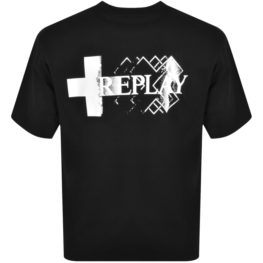 Replay X Martin Garrix Logo T Shirt Black | Mainline